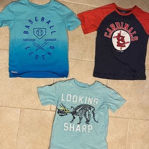 Short sleeve boys size 5 lot
